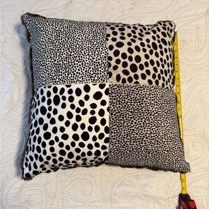 Handmade Polka Dot Throw Pillow